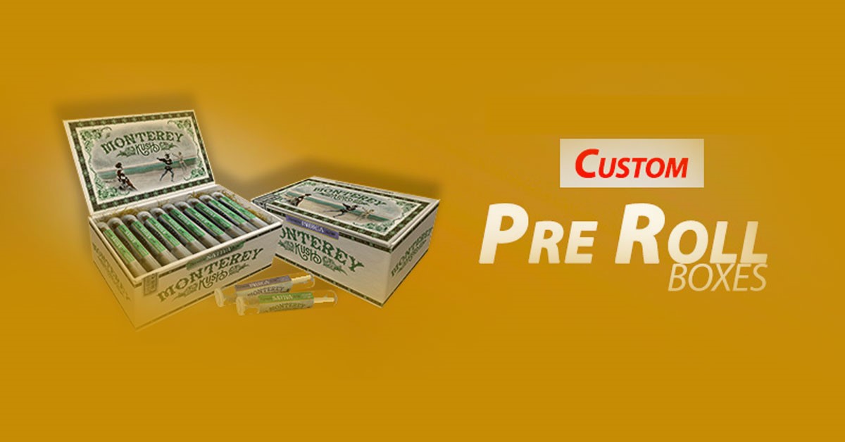 Custo0m Pre roll Boxes