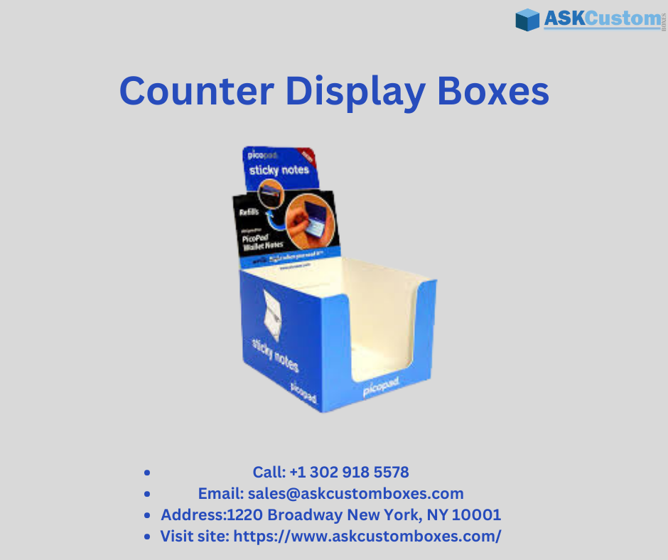 Display packaging boxes